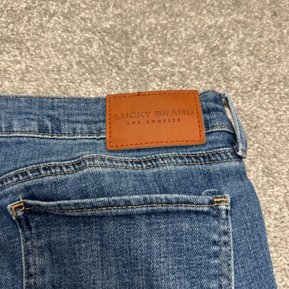 Lucky Brand Mid Rise Straight Sweet Denim Jeans Womens 12/31 Blue Cotton Casual